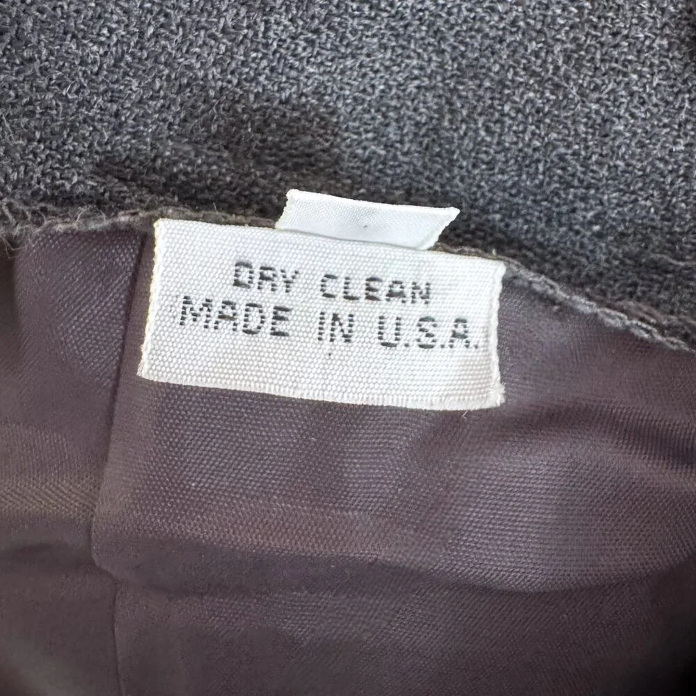 NWT Christian Dior Vintage 80s Plaid Blazer High Waist Pleated Pants Suit USA 4